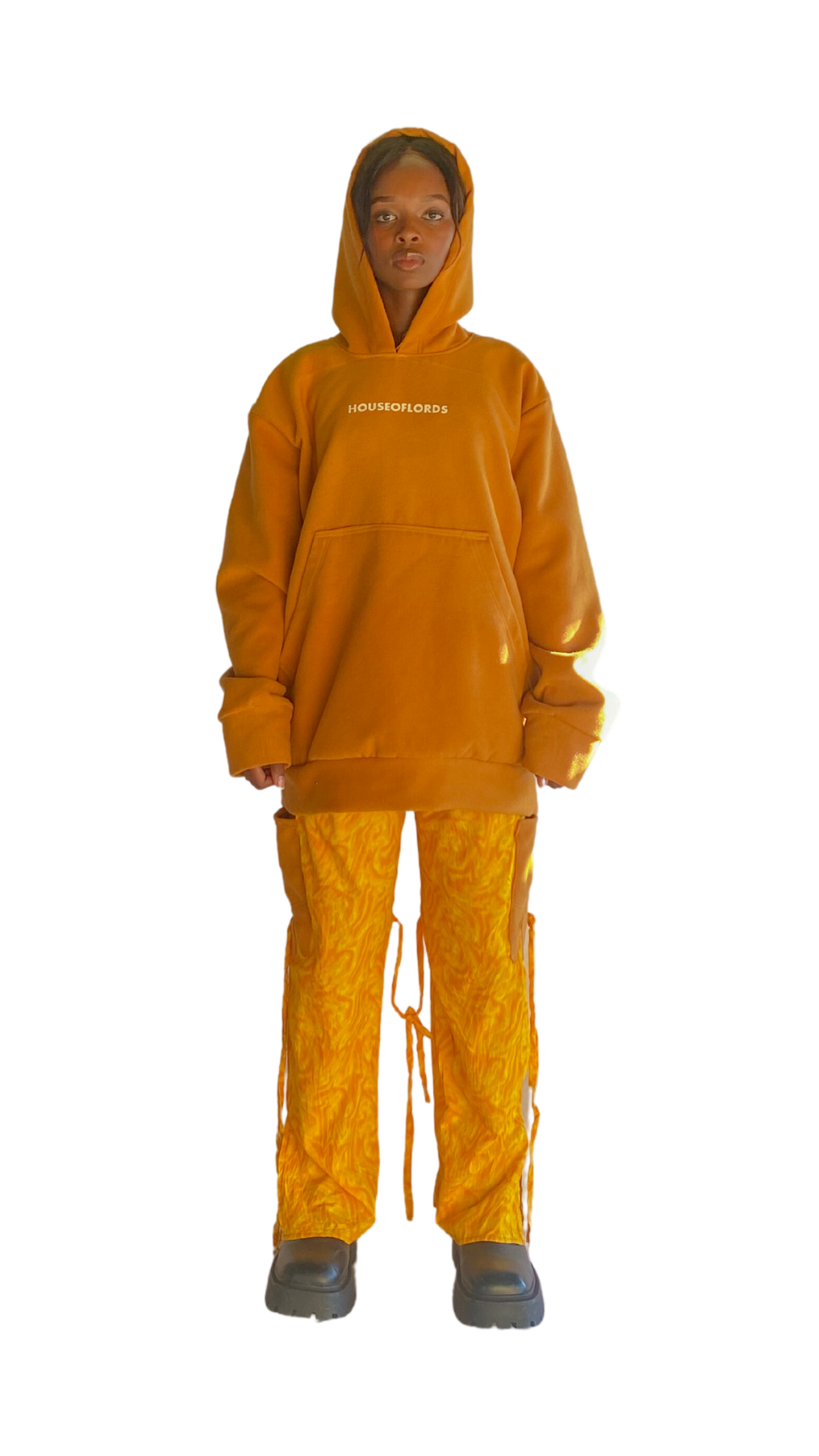 Orange Fashion Dept Hoodie
