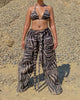 Grac Print Pants & Bralet